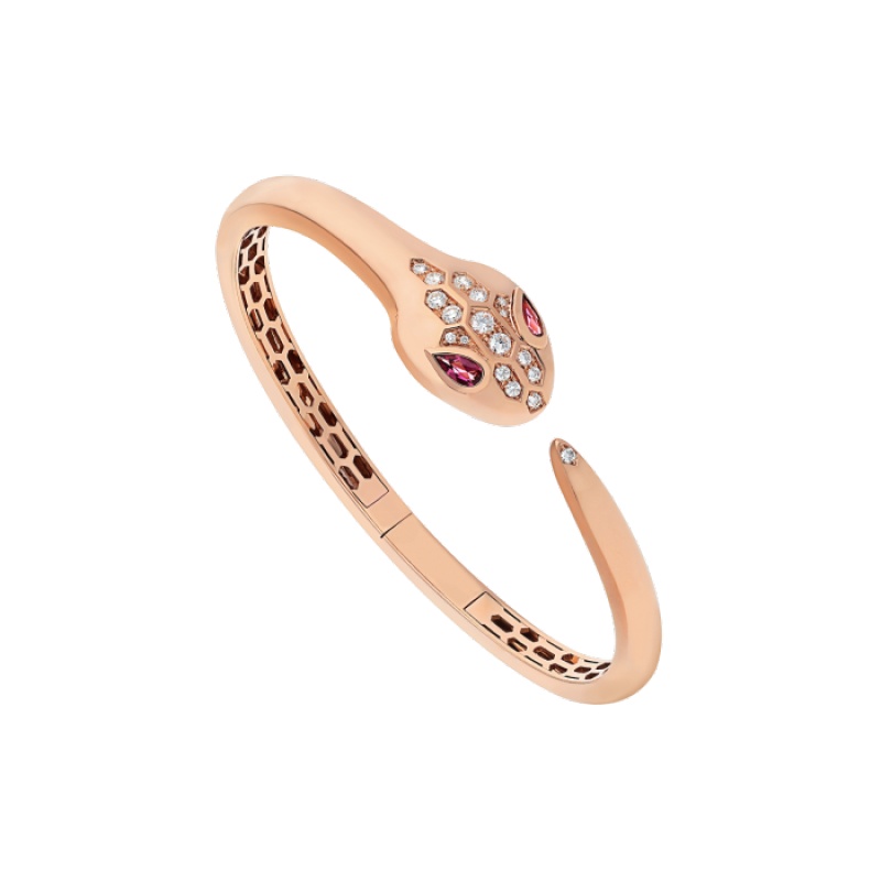Serpenti Seduttori gilded snake bracelet