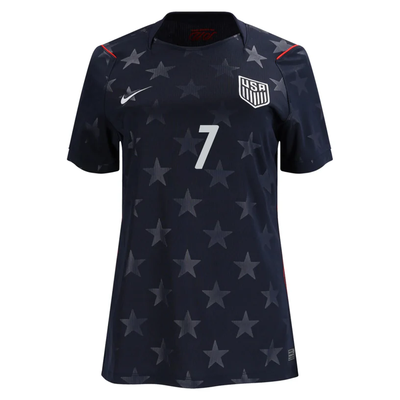 Nike Women's Reyna United States Away Stadium Jersey 2026 (Dark Obsidian/Pure Platinum)
