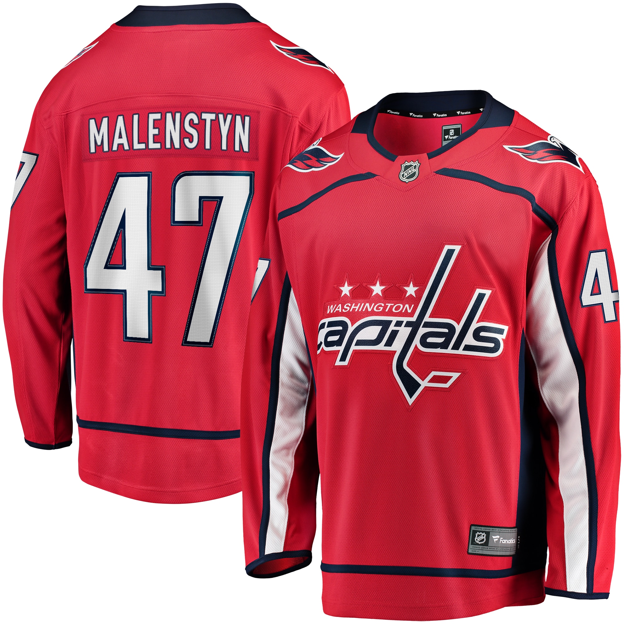 Beck Malenstyn Washington Capitals Fanatics Home Premier Breakaway   Jersey – Red