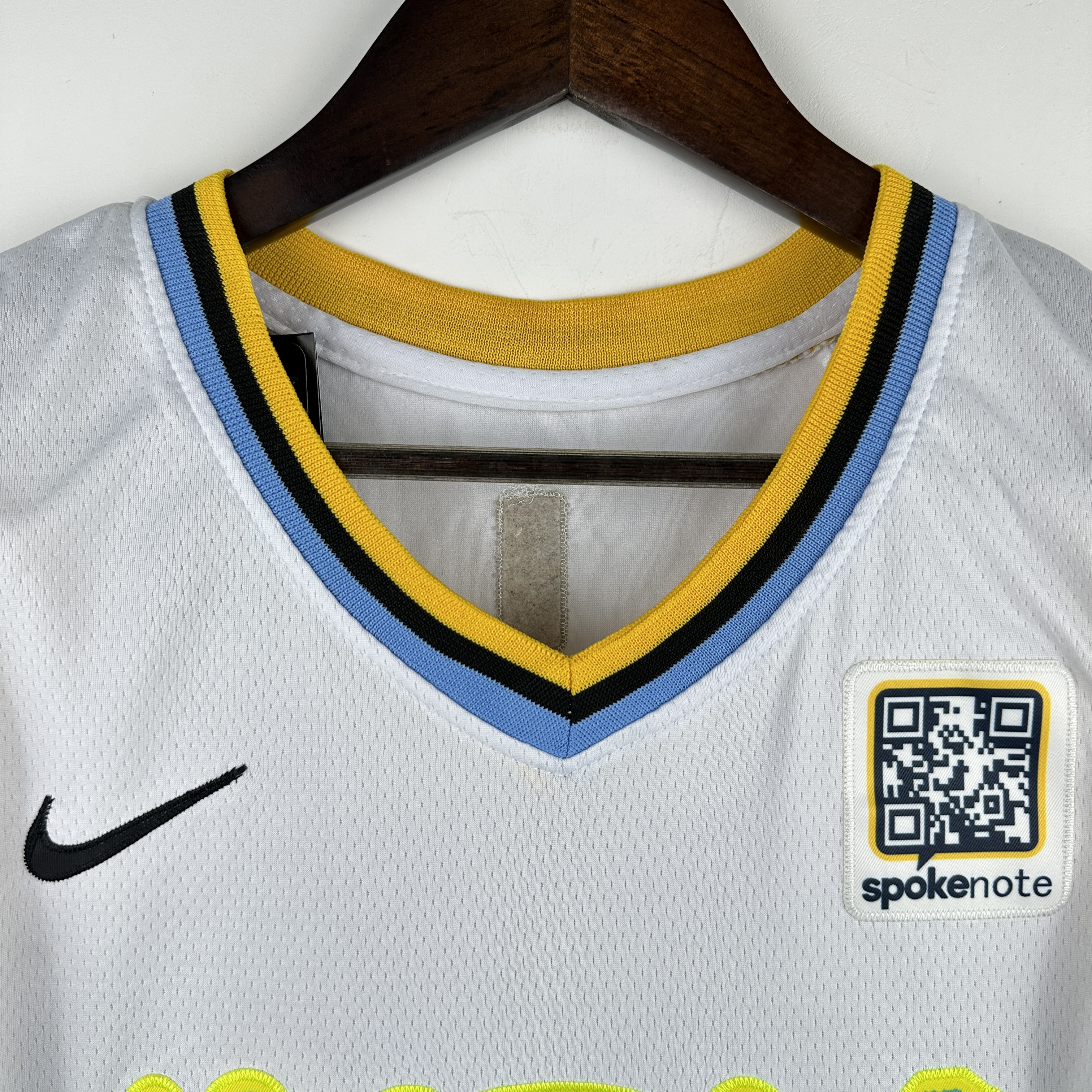 Embroidery 25th season Pacers City Edition No. 0 Haliburton