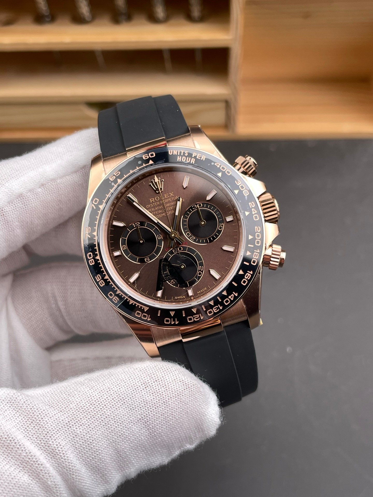 Rolex Daytona Chocolate Rose Gold