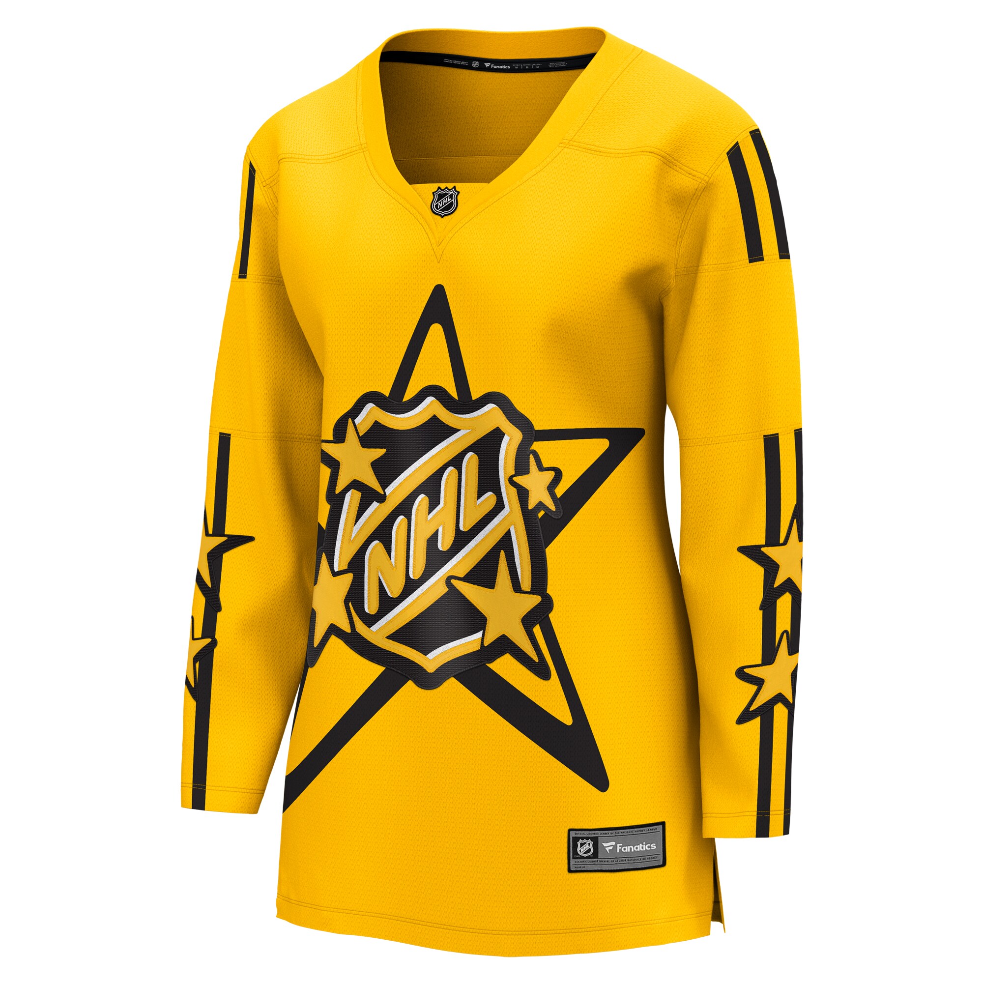 Fanatics Women’s 2024 NHL All-Star Game Breakaway Jersey – Yellow