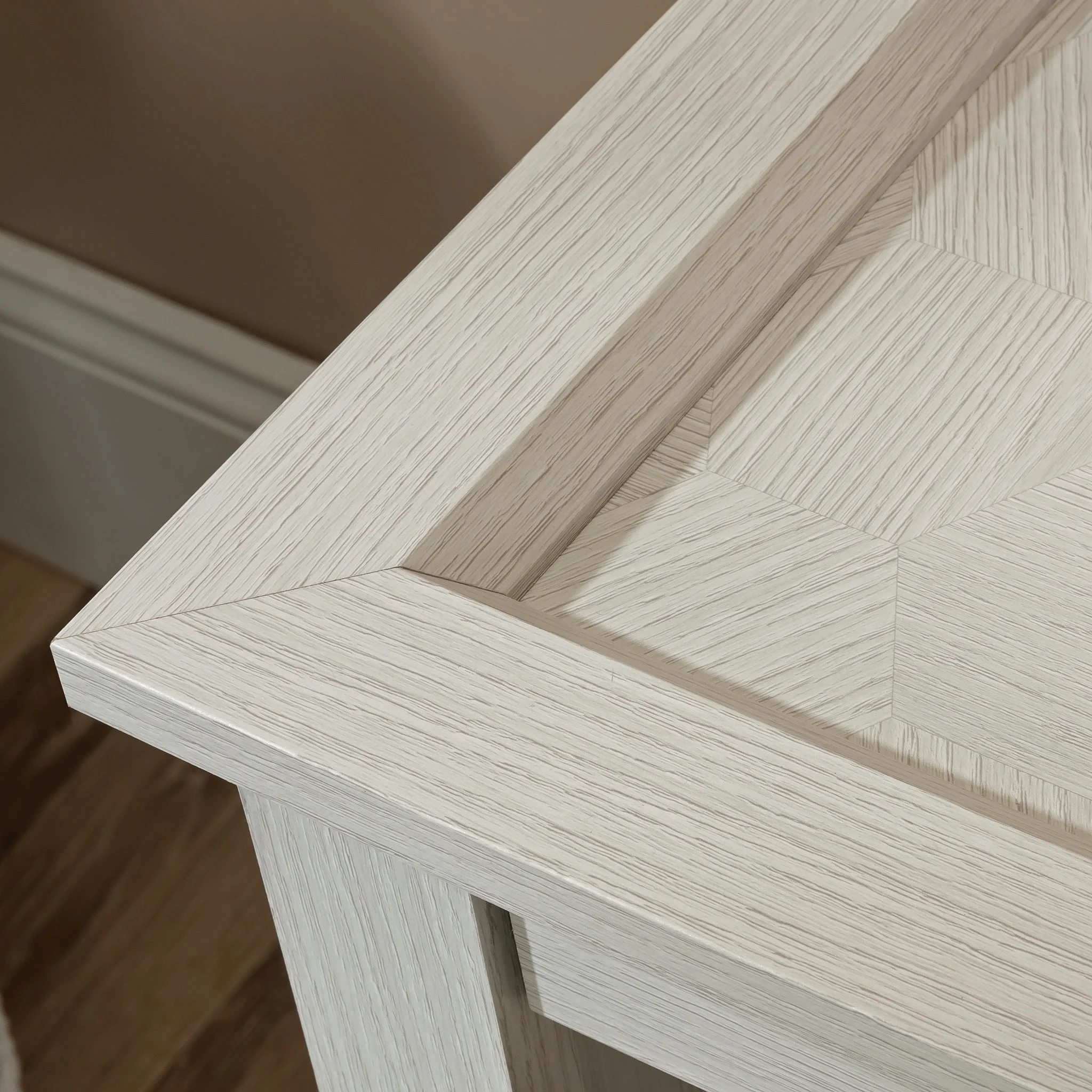 Sauder Larkin Ledge Desk, Glacier Oak Finish