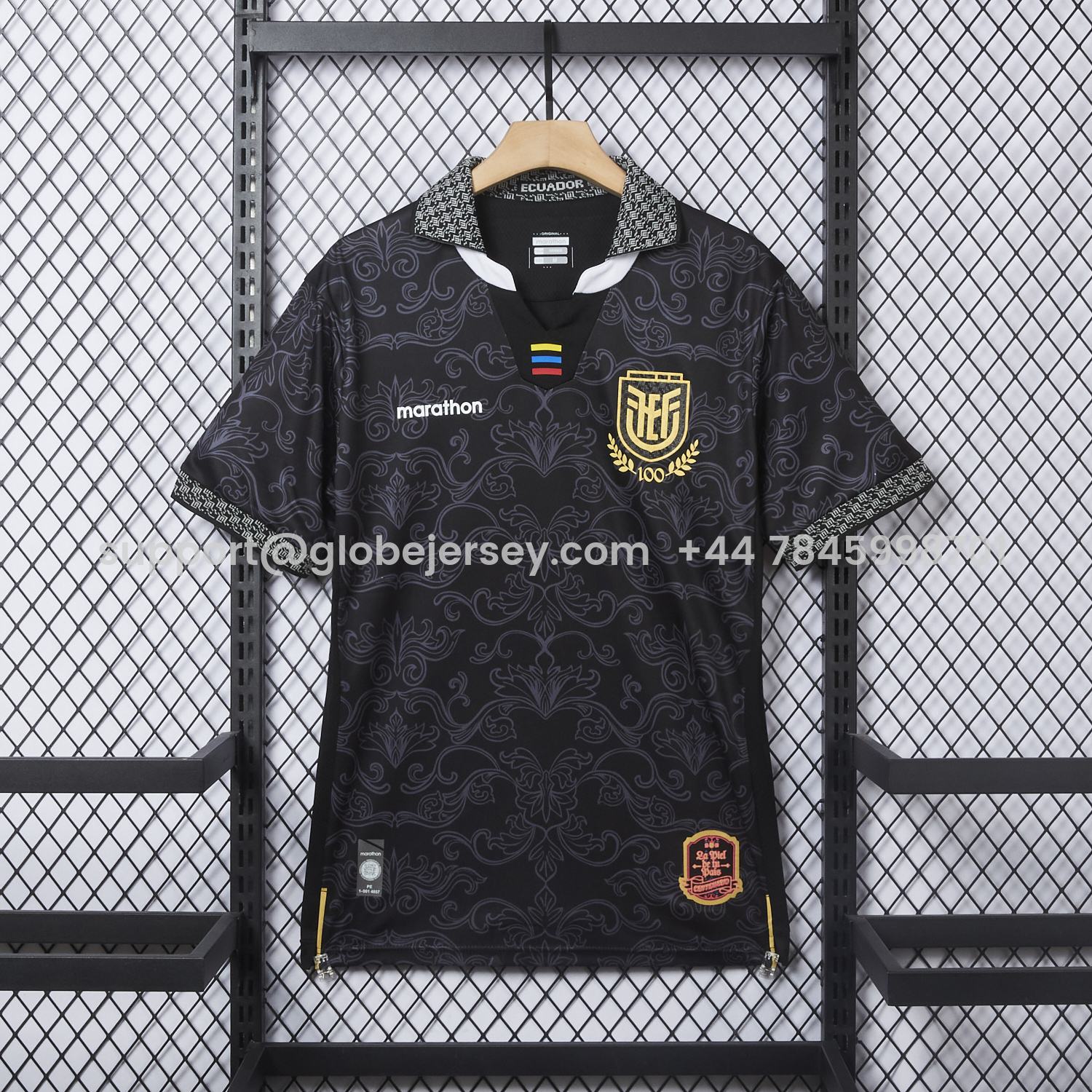 Ecuador 2026 Flowers Black Special Jersey - Fans Version