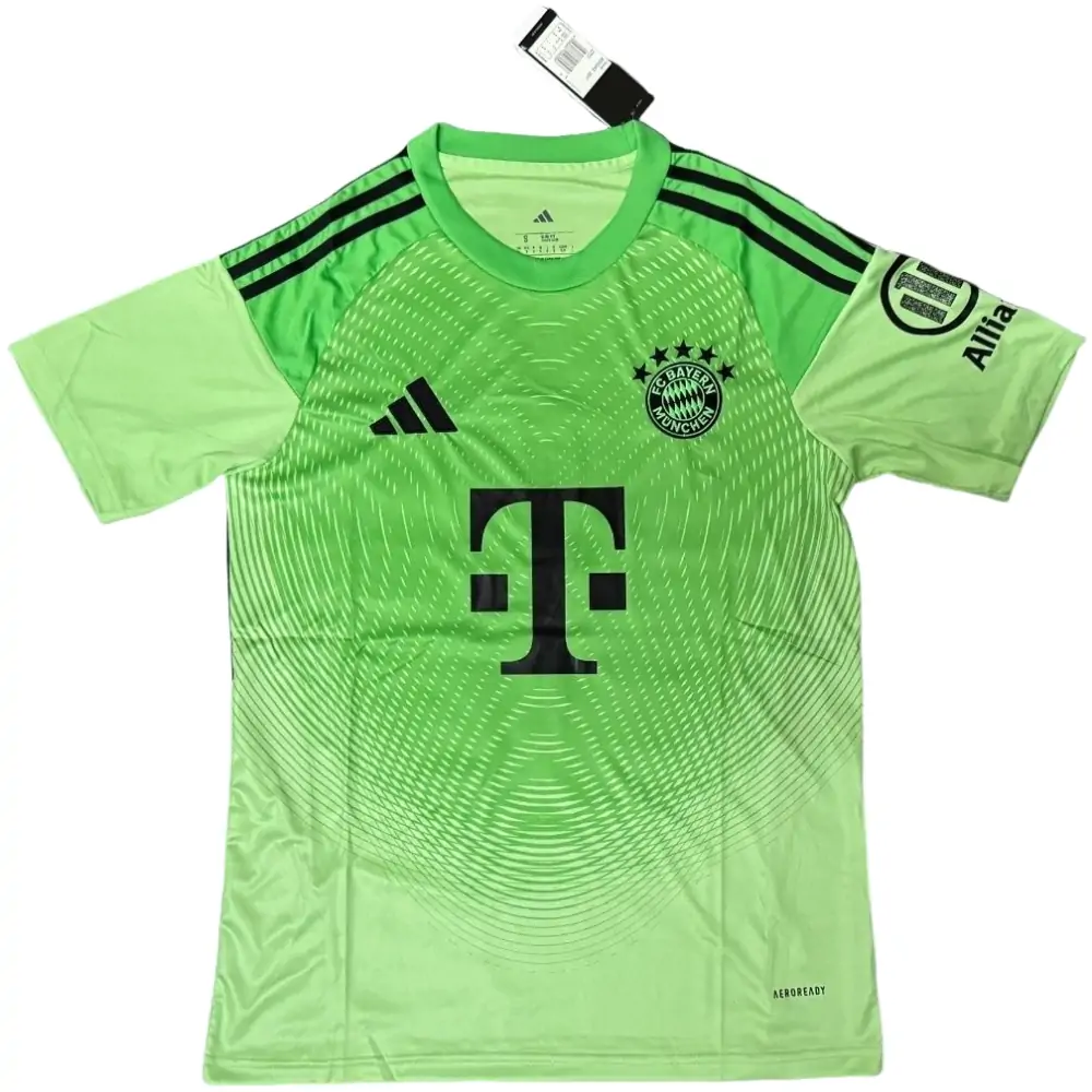 2025-26 Bayern GK1 Short Sleeve Jersey - Fans Edition