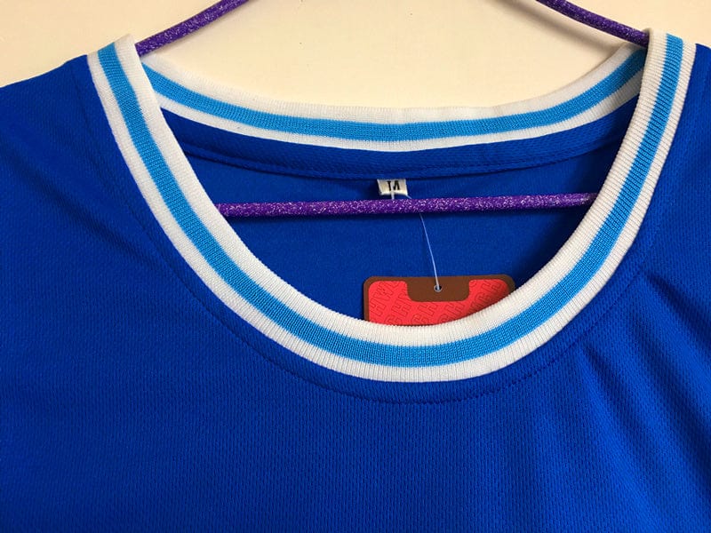 Penny Hardaway 1/2 Blue Embroidered Jersey