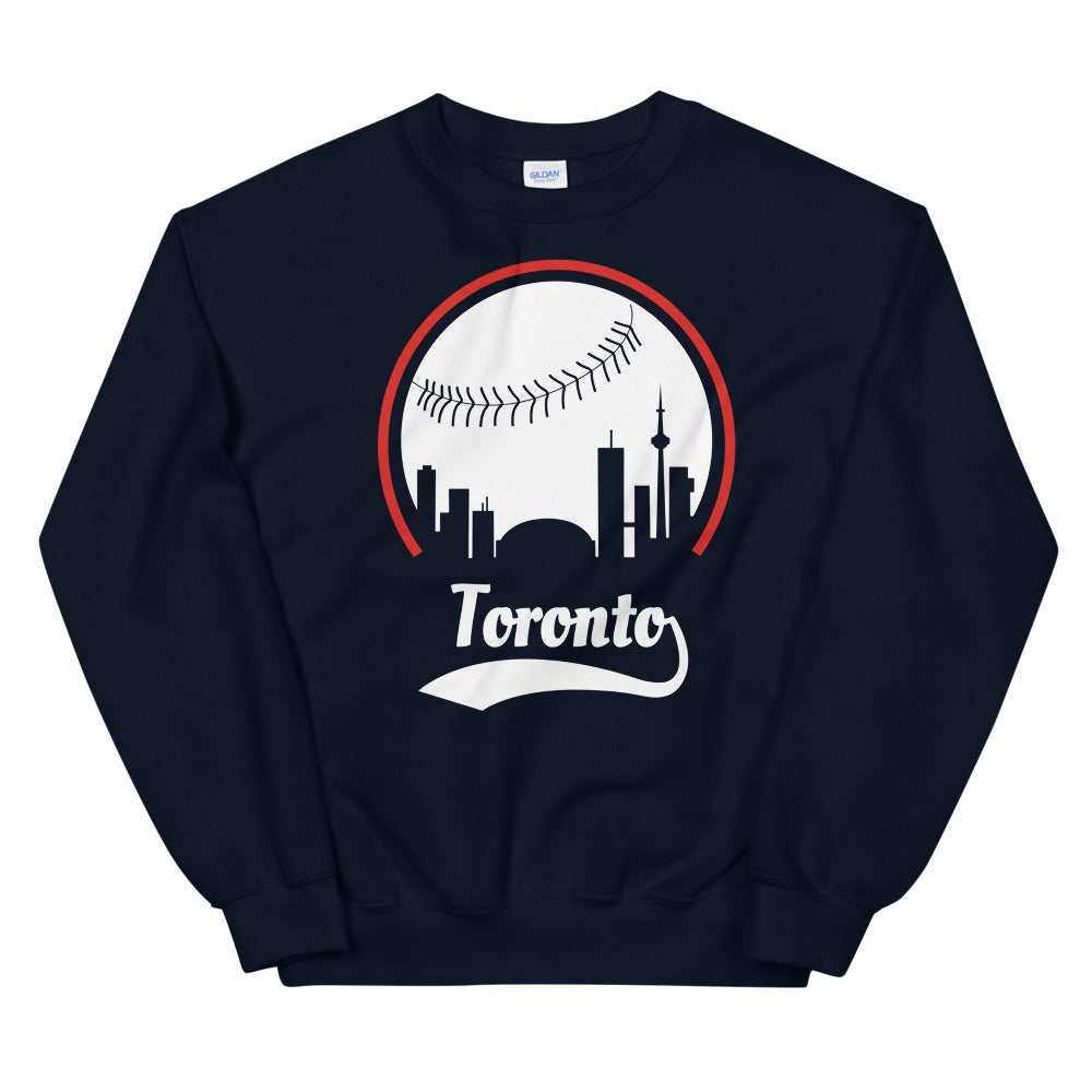 Unisex Toronto Blue Jays Baseball Crewneck Sweatshirt