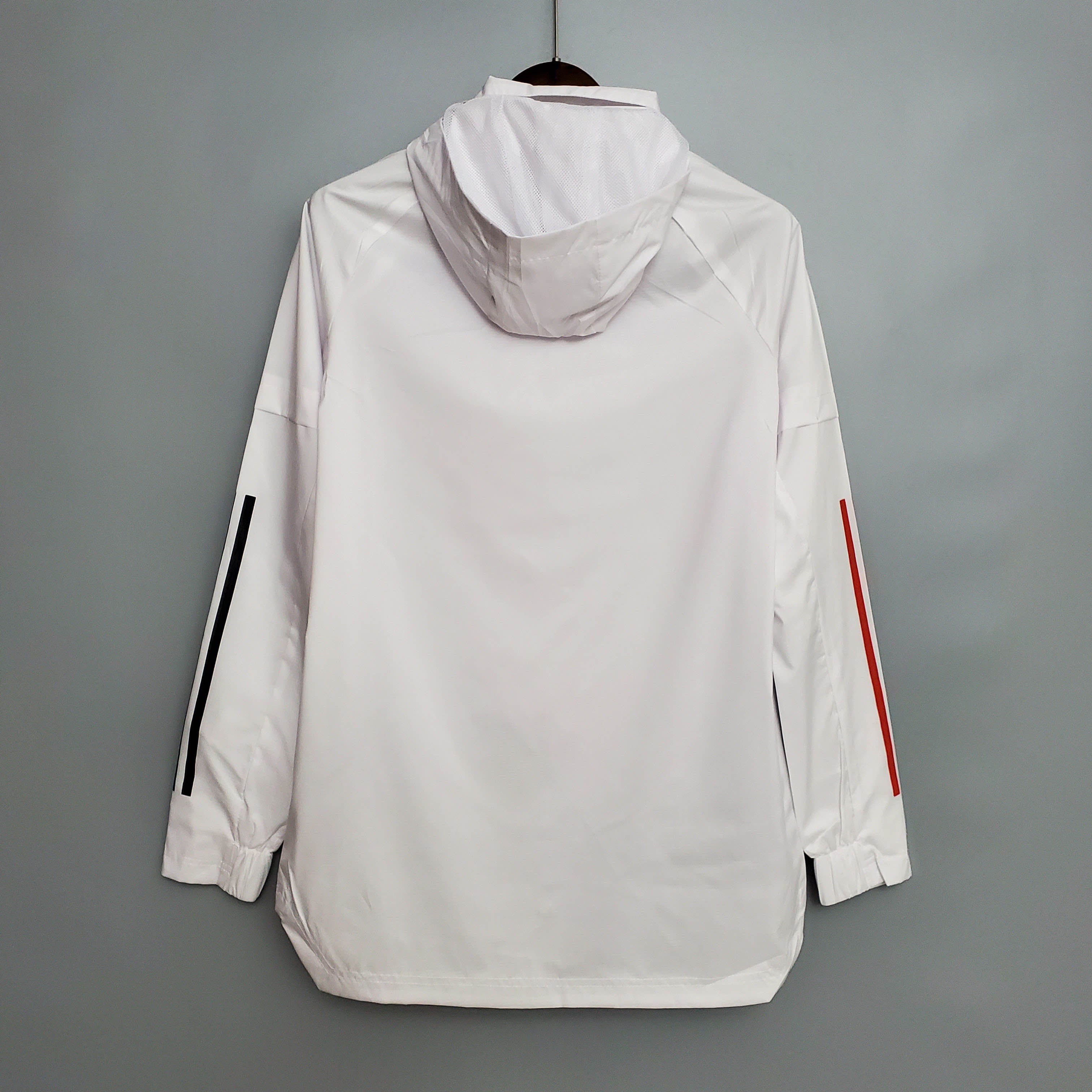 2021 Manchester United Jersey Windbreaker White(Black-Red Edge)