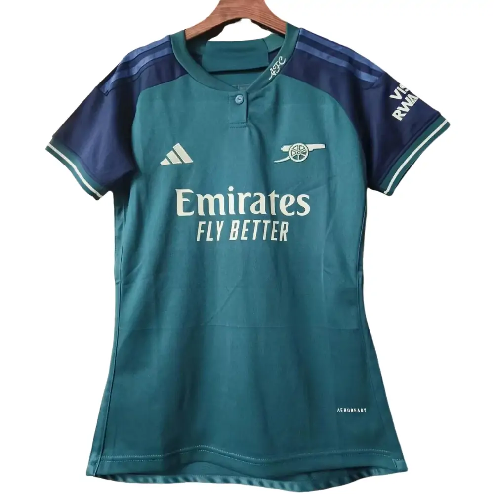 2023/24 Arsenal Second Away Women's Jersey - Fans Edition