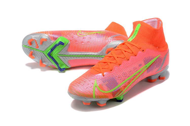 Assassin 14th generation high-top fully knitted waterproof FG football shoes