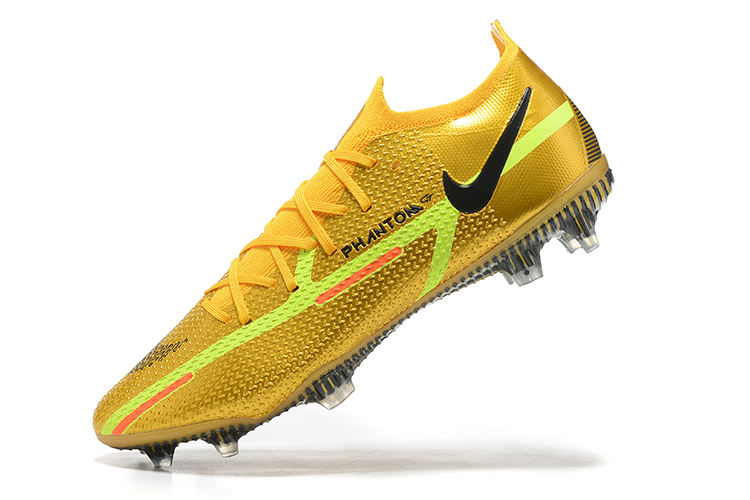 Shock Wave series low-top Phantom GT2 waterproof Recharge all-knit FG football shoes Nike Phantom GT2 Elite FG