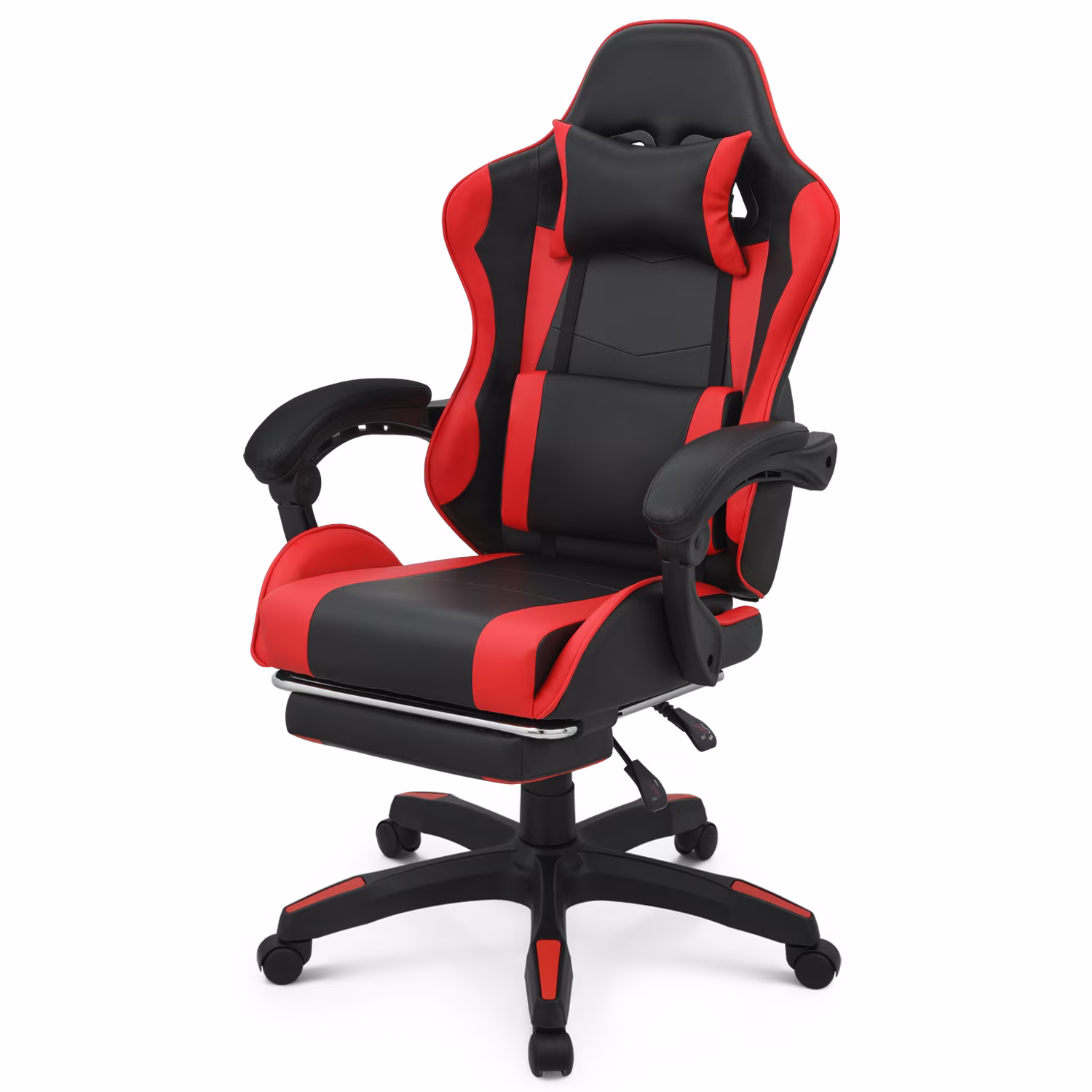 Magshion Adjustable Gaming Chair, Ergonomic PC Computer Seat with Headrest and Lumbar Support for Adults Teens Desk Chair, Black