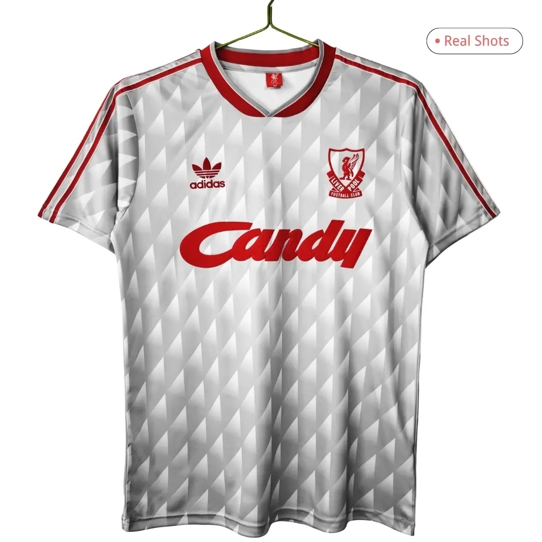Liverpool 1989/91 Away Retro Soccer Jersey