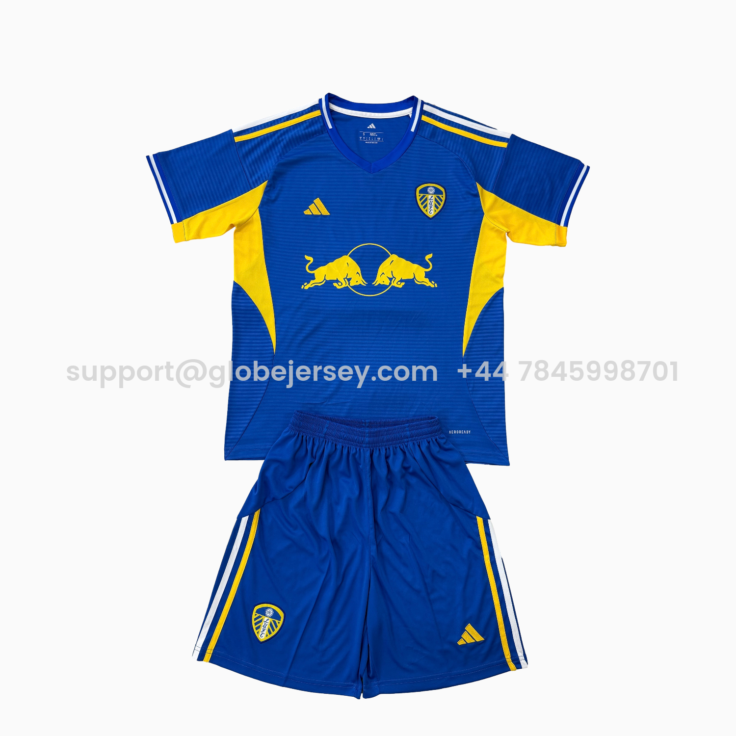Leeds United 25-26 Away Men's Adult Jersey Set - Fans Version