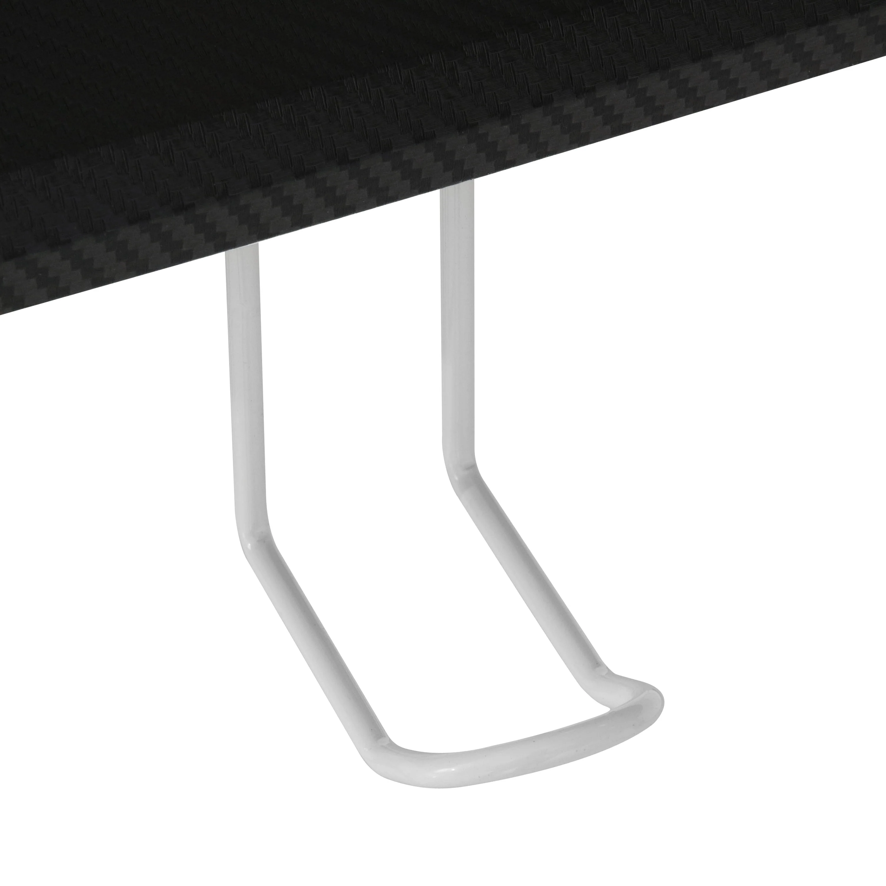 Techni Sport White Stryker Gaming Desk with Headphone Holder and Shelving, White