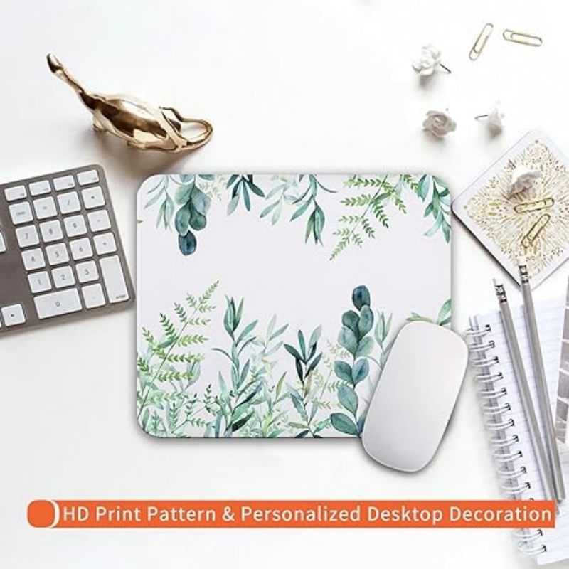 PADARTISAN Square Mouse Pad, Personalized Premium-Textured Custom Mouse Mat Design