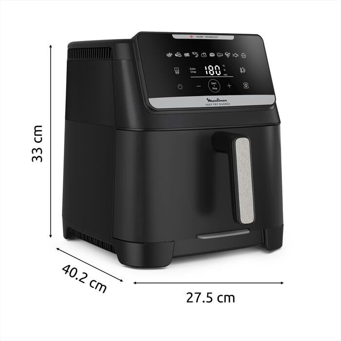 MOULINEX - Friggitrice ad aria silenziosa EZ8428F0-Nero