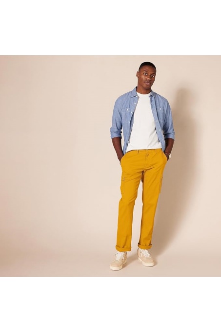 Men's Straight-Fit Stretch Cargo Pant (Available in Big & Tall)