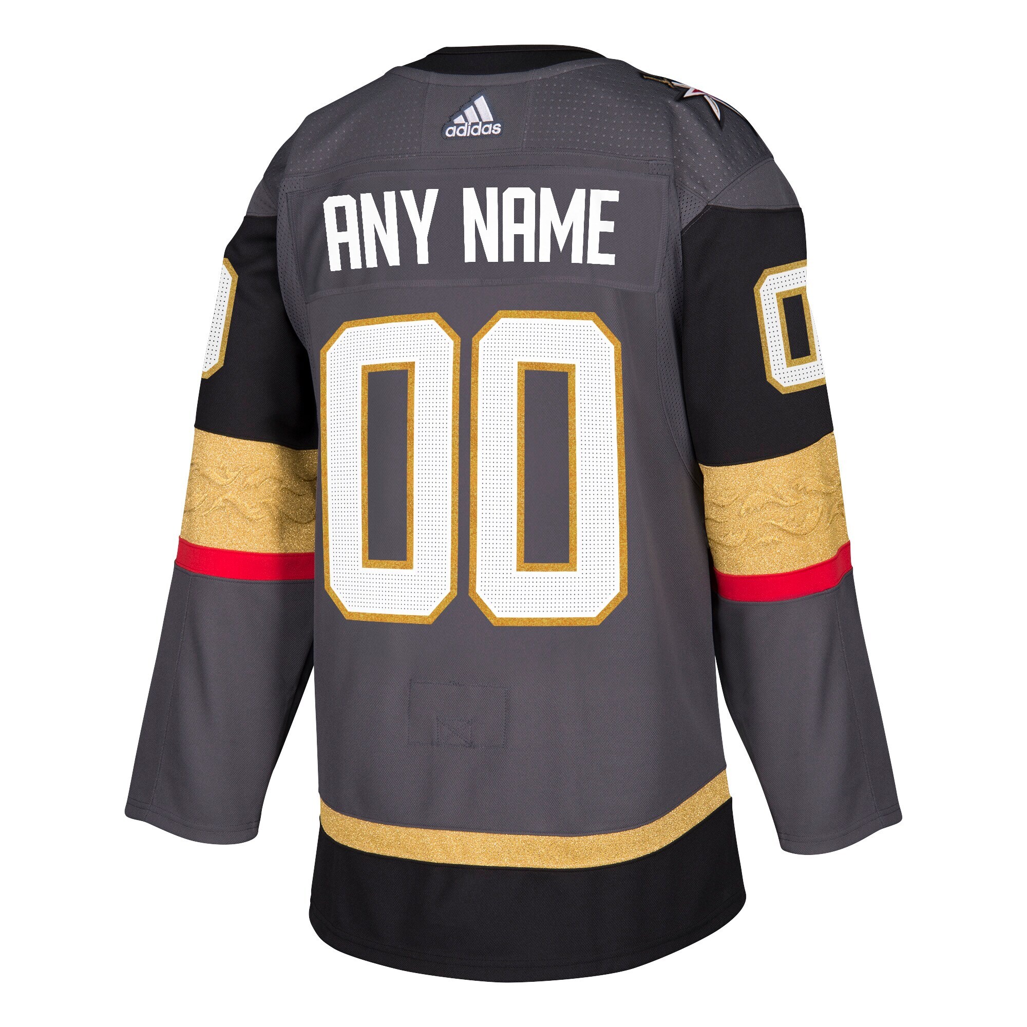 Vegas Golden Knights  Alternate  Custom Jersey – Gray