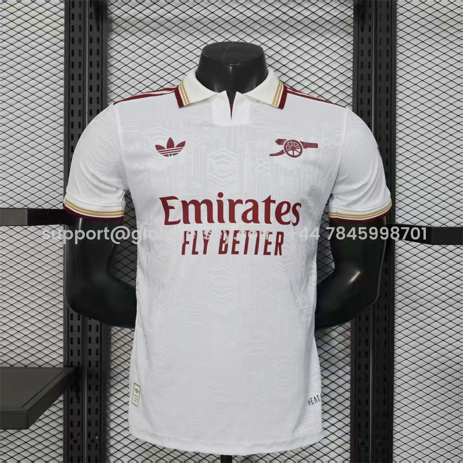 Arsenal 25-26 Third White Jersey - Player Version