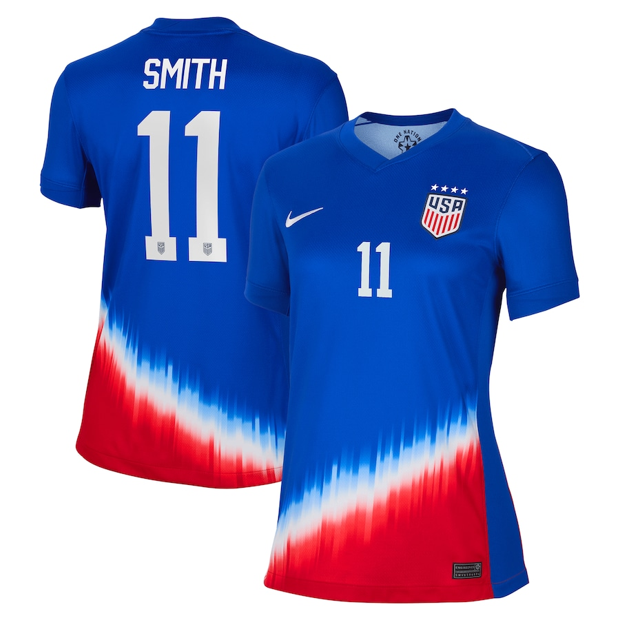 Women's Nike Sophia Smith Royal USWNT 2024 Away Stadium Replica Player Jersey