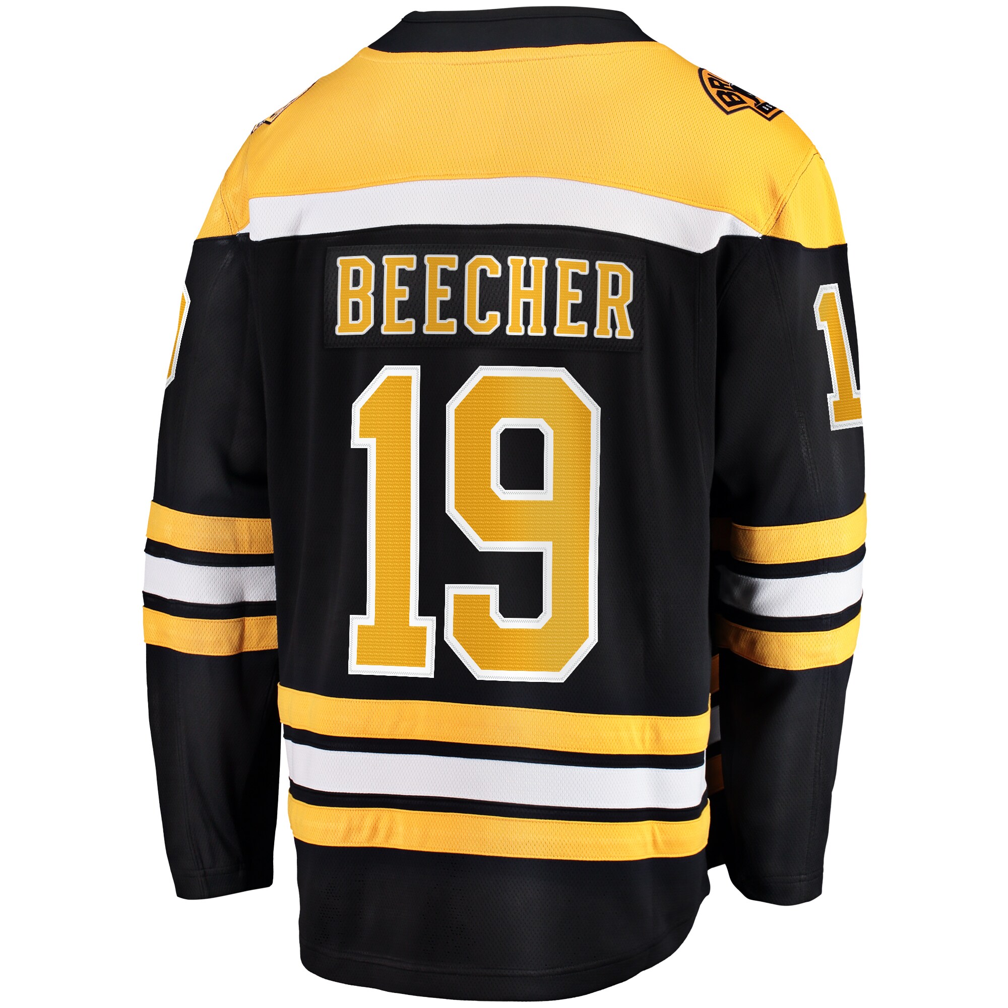 John Beecher Boston Bruins Fanatics Home Premier Breakaway  Jersey – Black