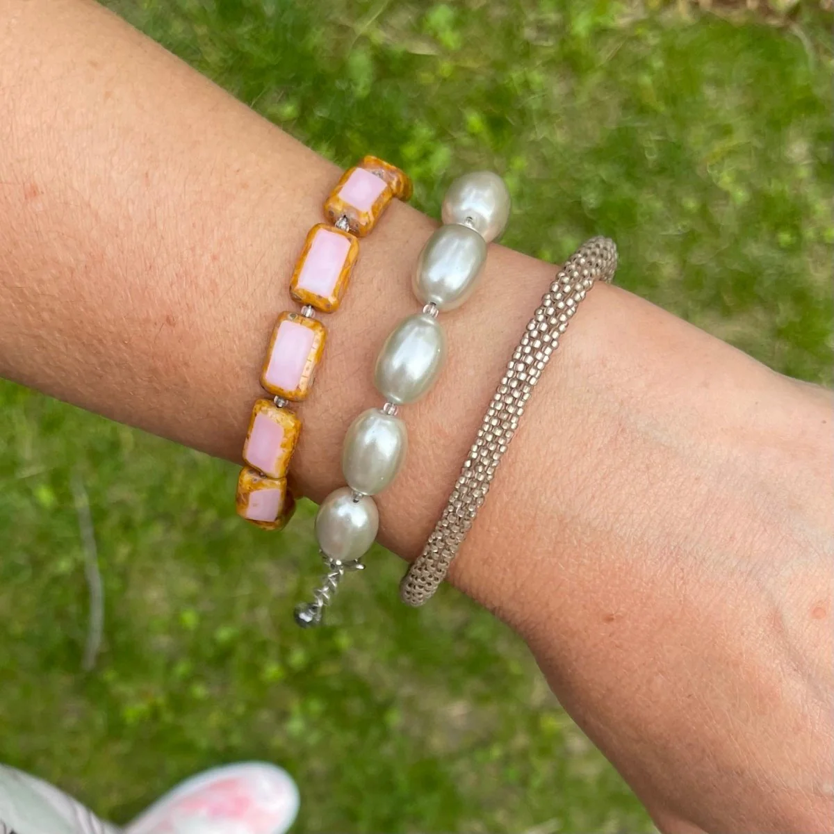 Chunky Pearl Bracelet