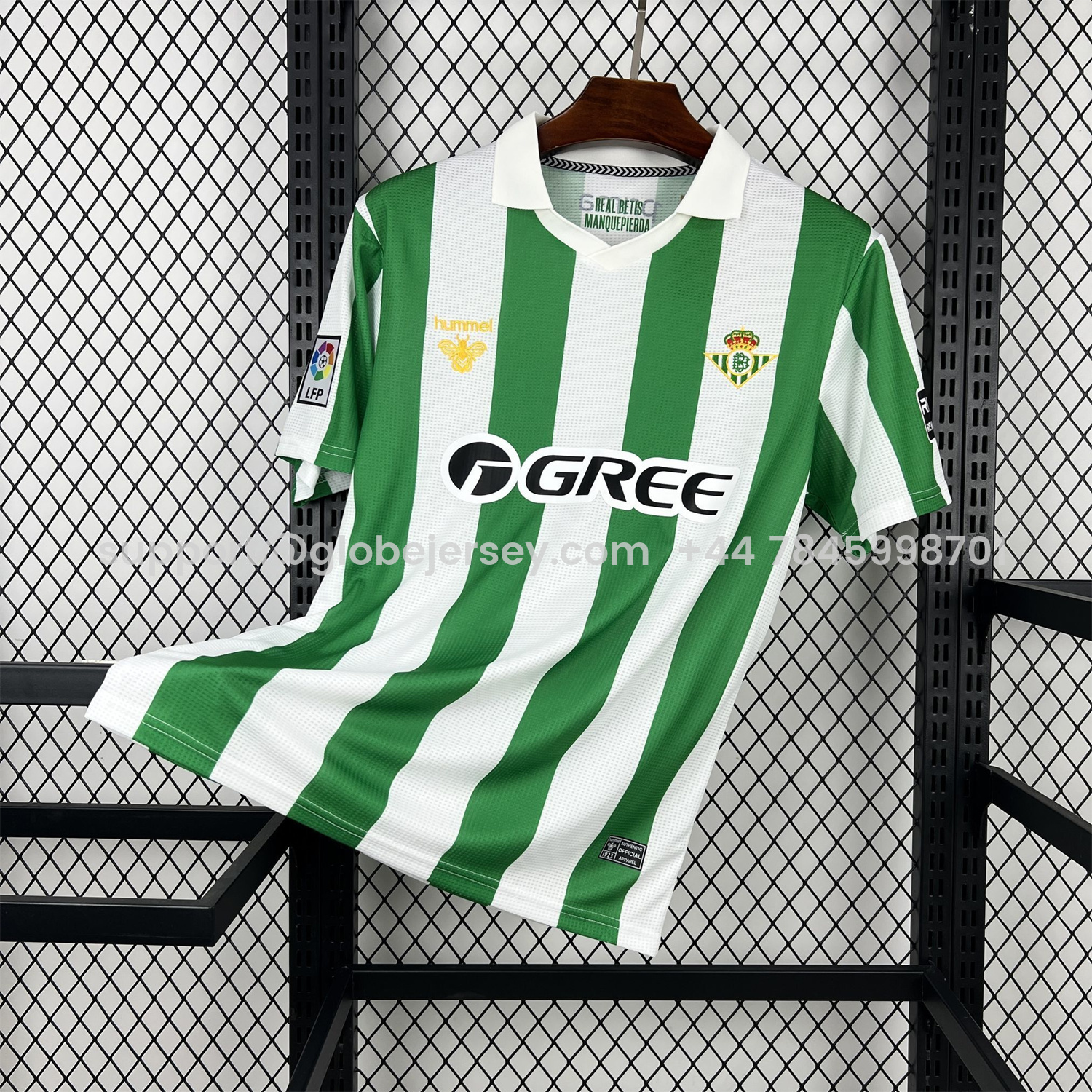 Real Betis 25-26 Retro Style Green Polo Jersey - Fans Version