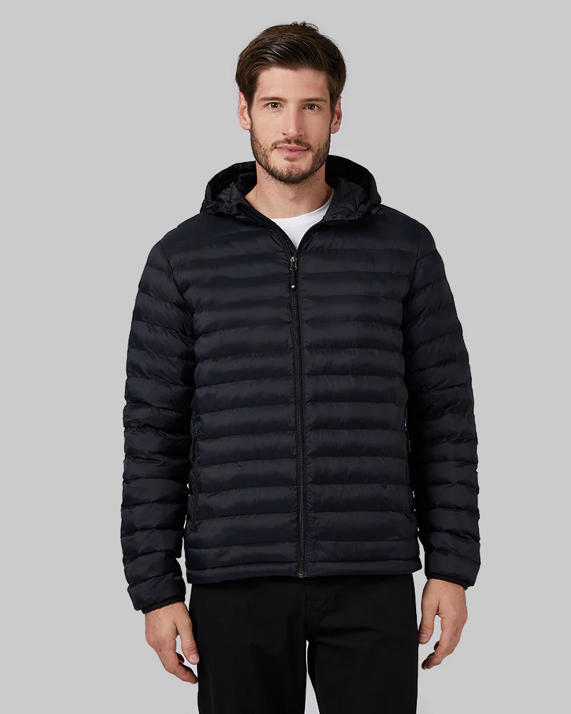 MEN'S LIGHTWEIGHT PACKABLE HOODED JACKET
