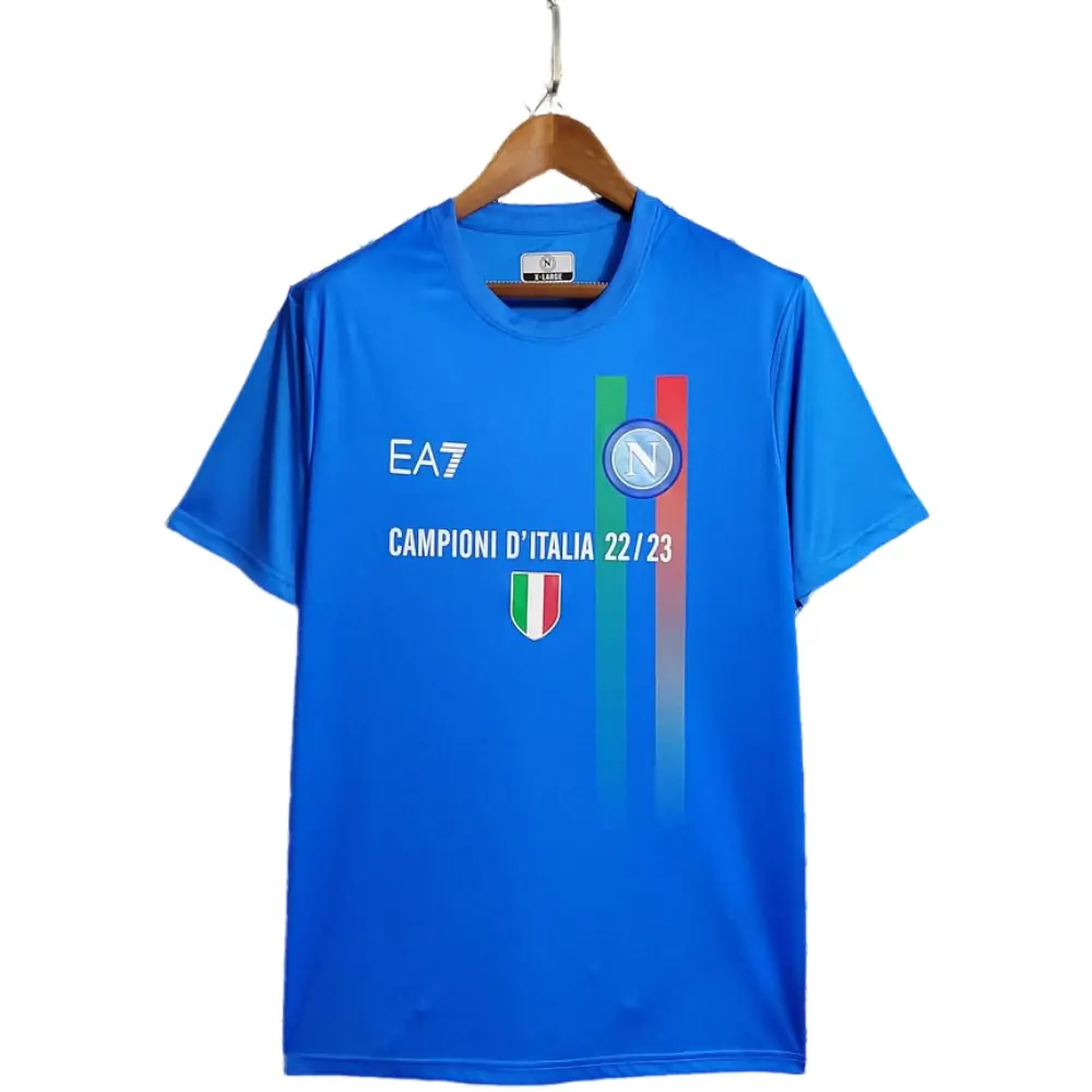 2023/2024 Napoli Soccer Commemorative Edition Blue Jersey 1:1 Thai Quality
