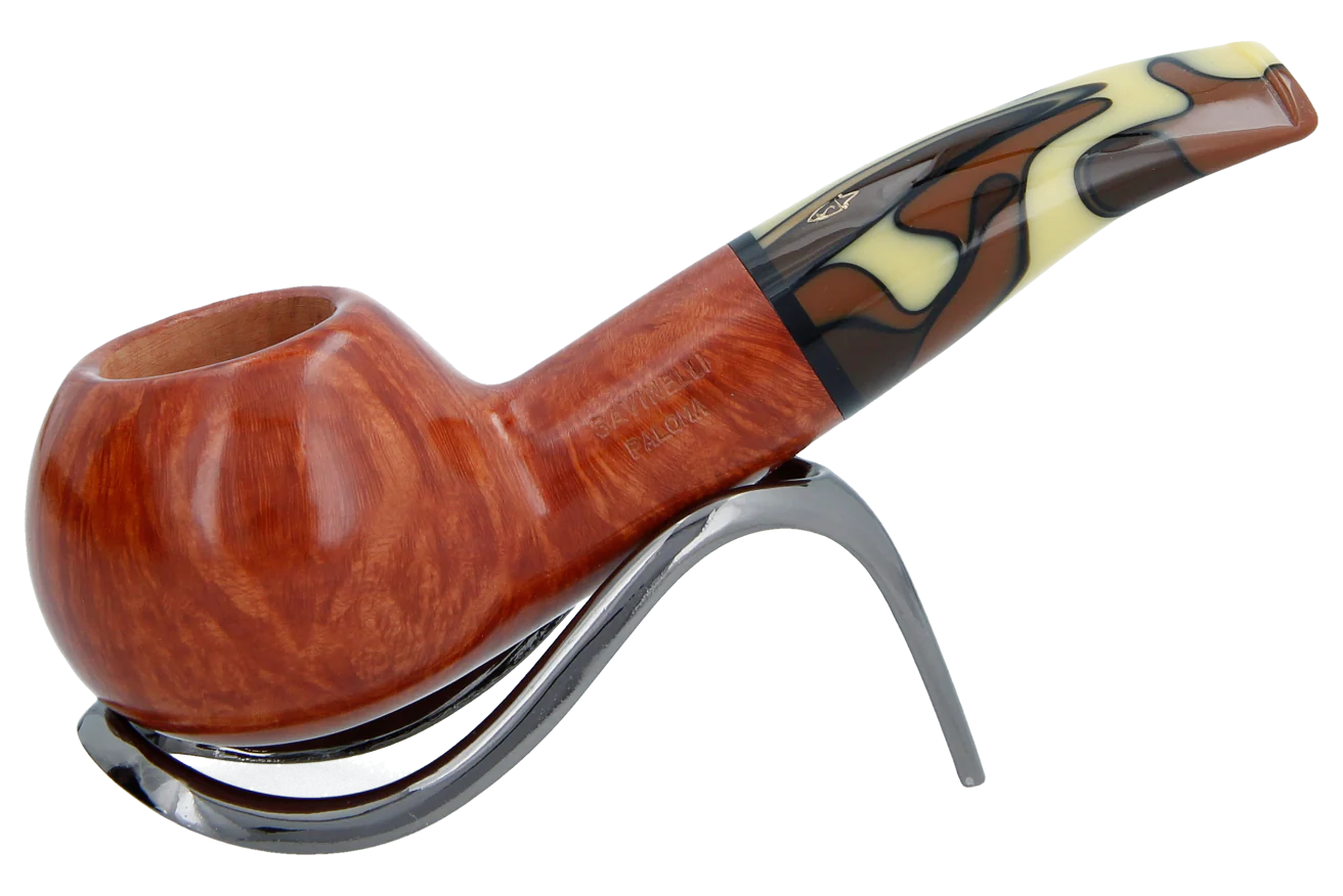 Savinelli Paloma Smooth Brown 320 - 6mm Briar Pipe