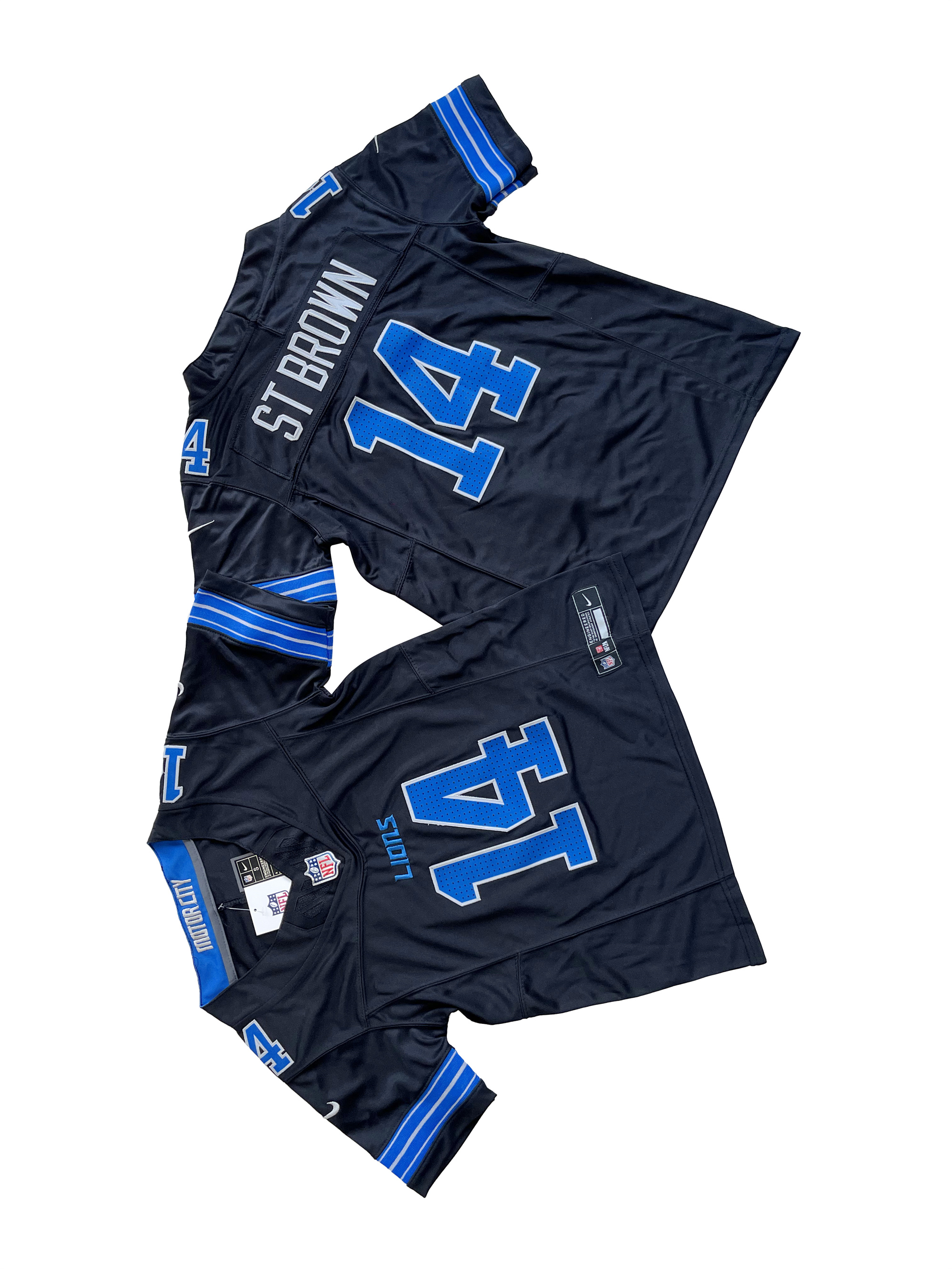 Youth Detroit Lions -Ra St. Brown Black 2nd Alternate Vapor F.U.S.E. Limited J