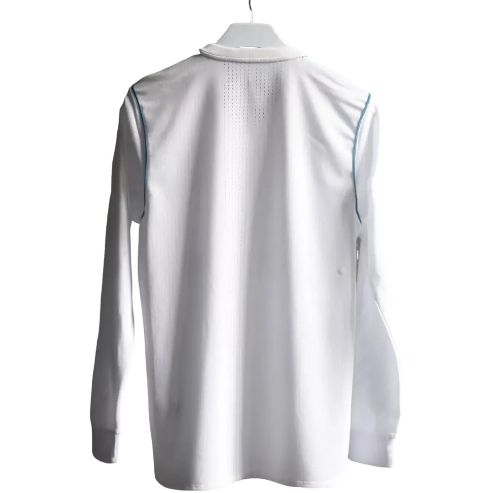 2017/18 Real Madrid Home Retro Fan Edition Long Sleeve 1:1 Thai Quality