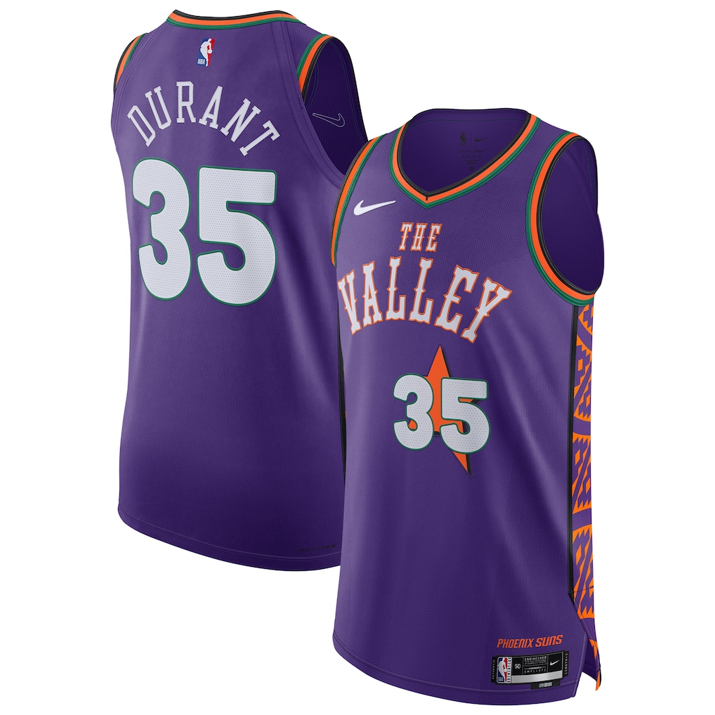 Men's Phoenix Suns Kevin Durant Purple 2024/25  Player Jersey - City Edition