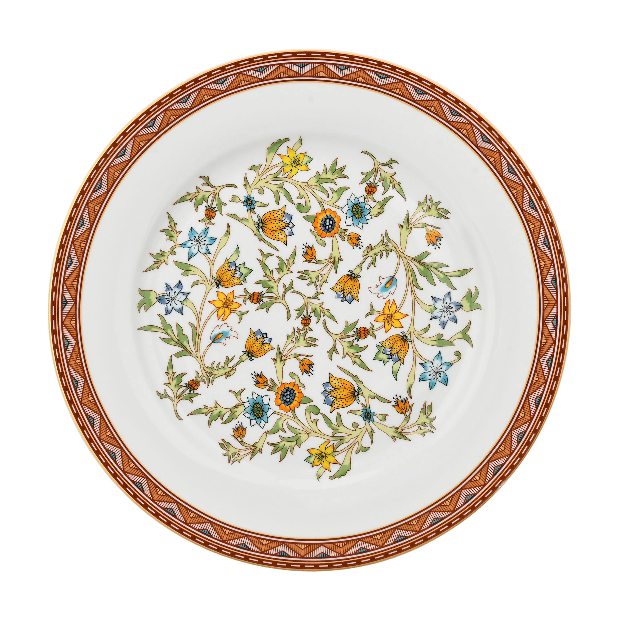 STPgoods Fleurs des Prairies Bone China Dinnerware Set of 16 Service for 4 in Gift Box
