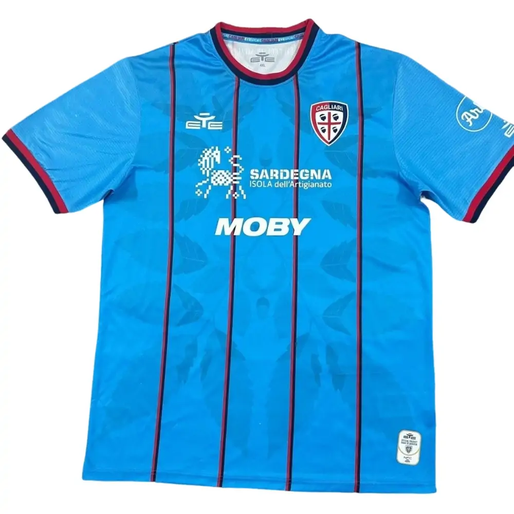 2025-26 Cagliari Calcio Second Away kit - Short Sleeve Fans Edition