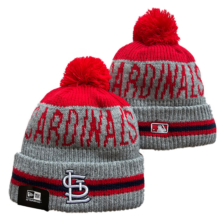 Arizona Cardinals Repeat Cuffed Knit Hat with Pom