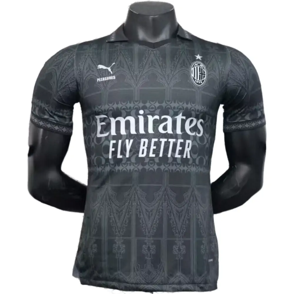 2023-2024.AC Milan fourth away joint player version jersey