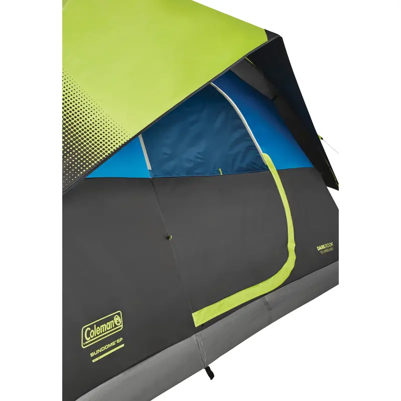 Coleman 6-Person Sundome Dark Room Dome Camping Tent