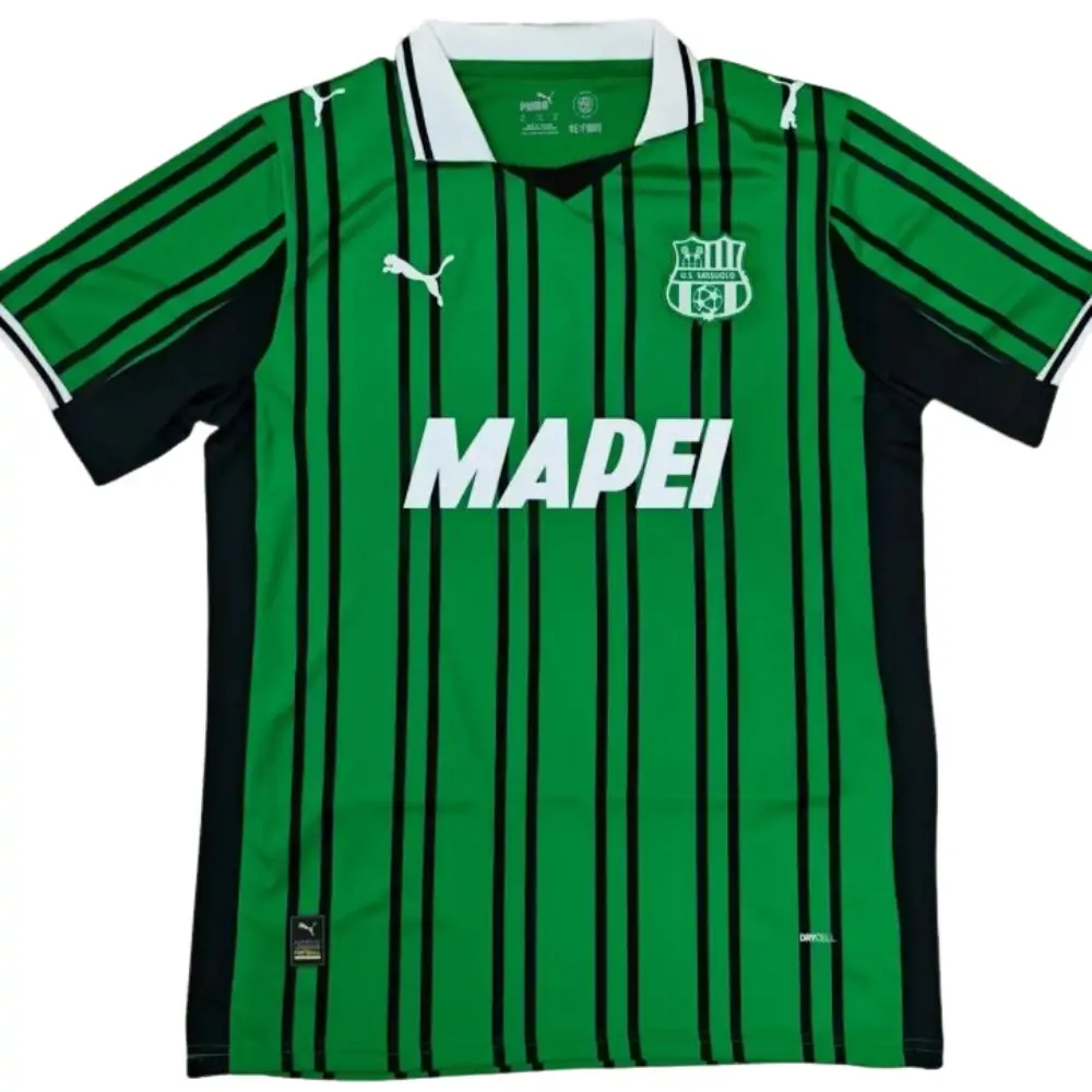 2025-26 Sassuolo Home kit - Short Sleeve Fans Edition