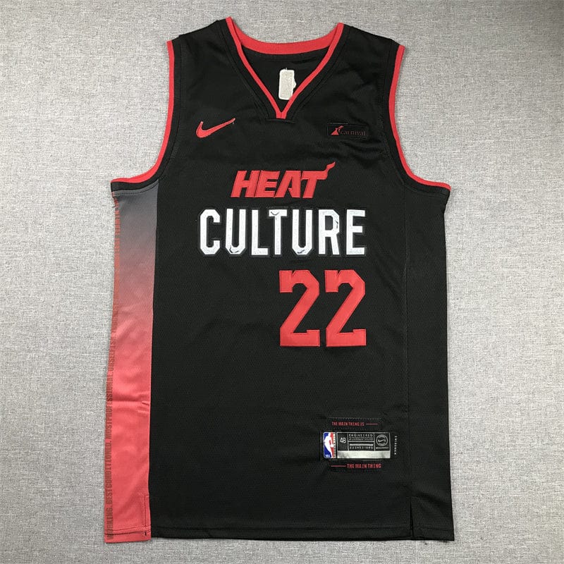 Men's Jersey 2024 Season Heat #22 Black City Edition MUTLER