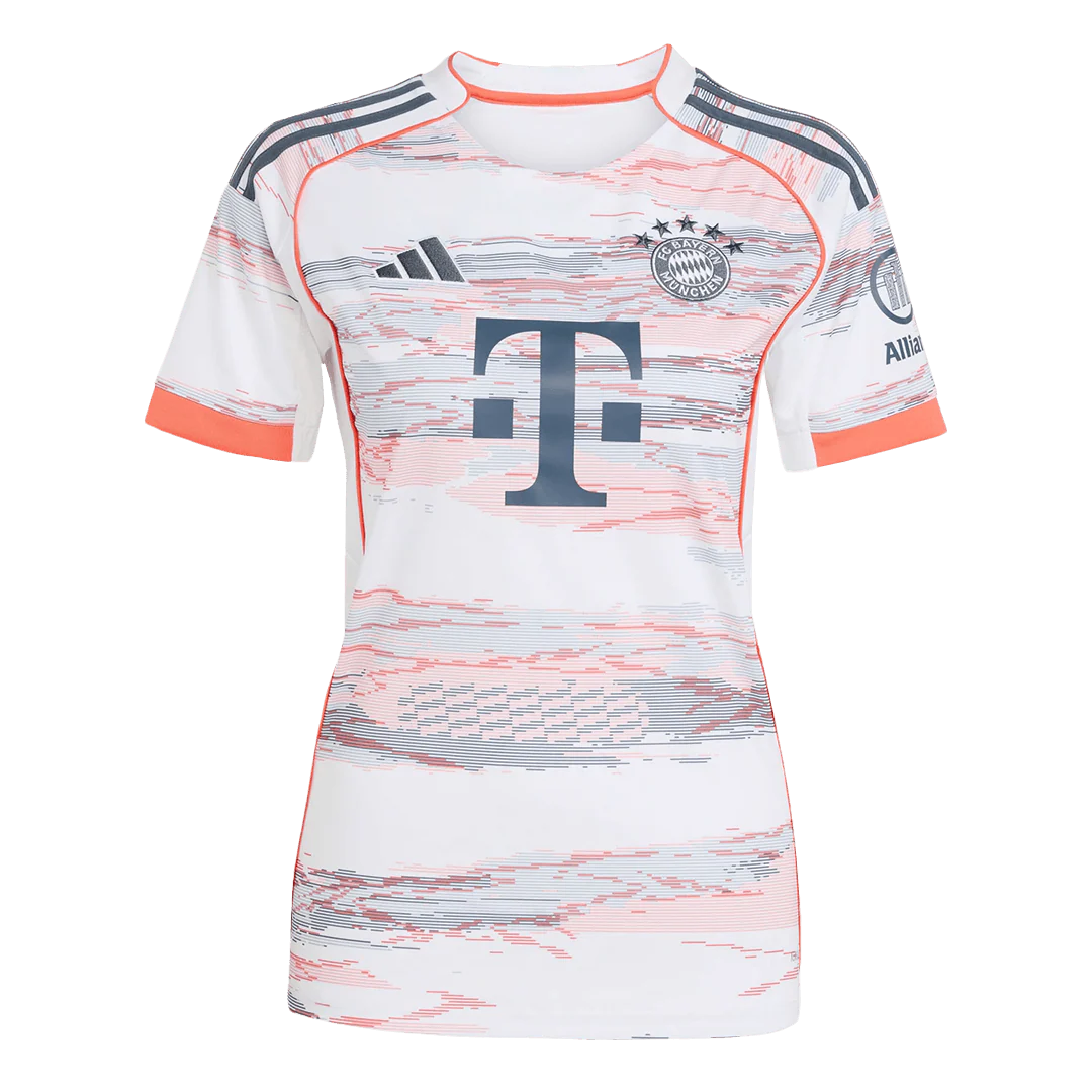 Bayern Munich Women's Away Soccer Jersey 2025/26 White