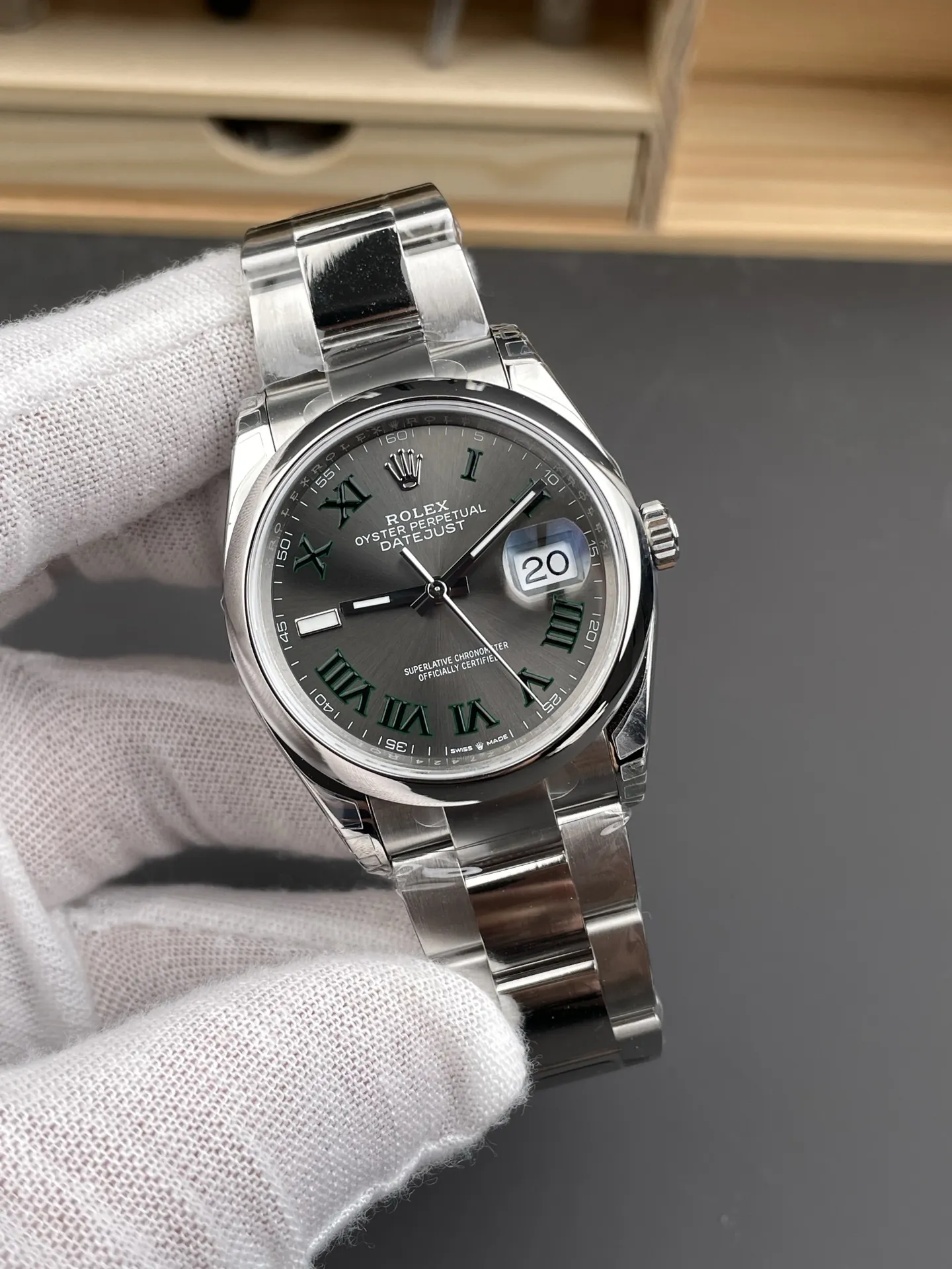 Rolex Datejust Green 36mm