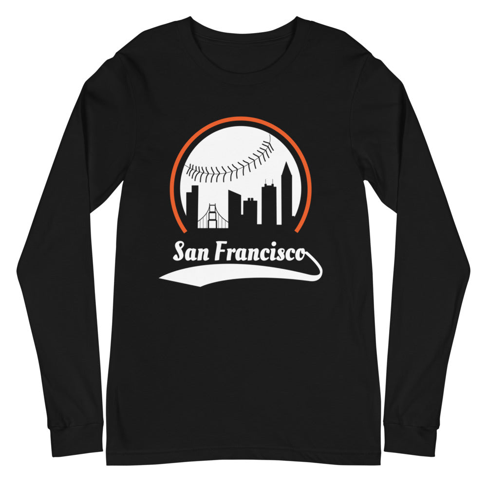Unisex San Francisco Giants Baseball Long Sleeve Tee Shirt