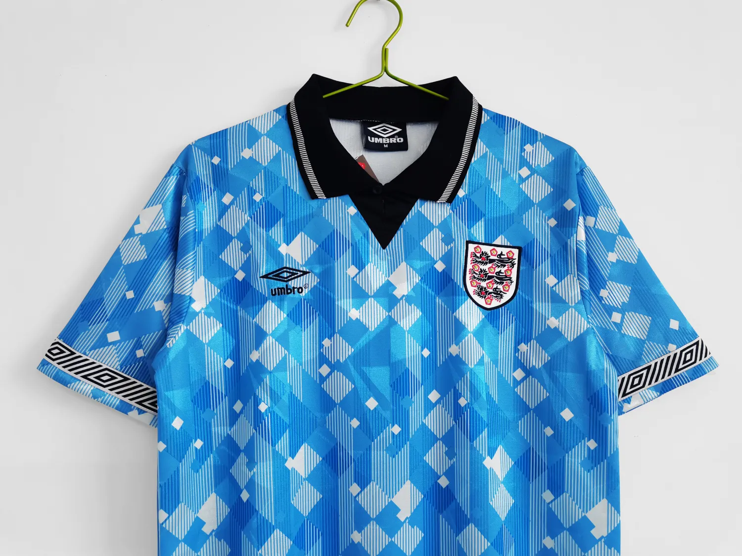 1990 England second away retro jersey