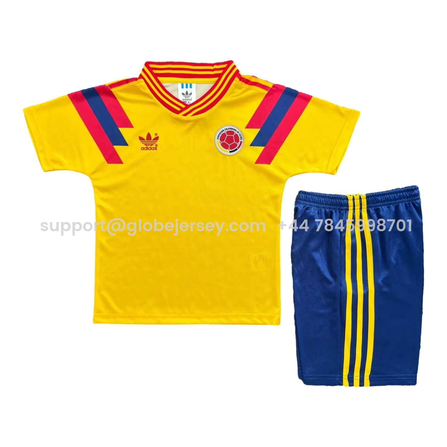 Retro Colombia 1990 Home Kids Kit