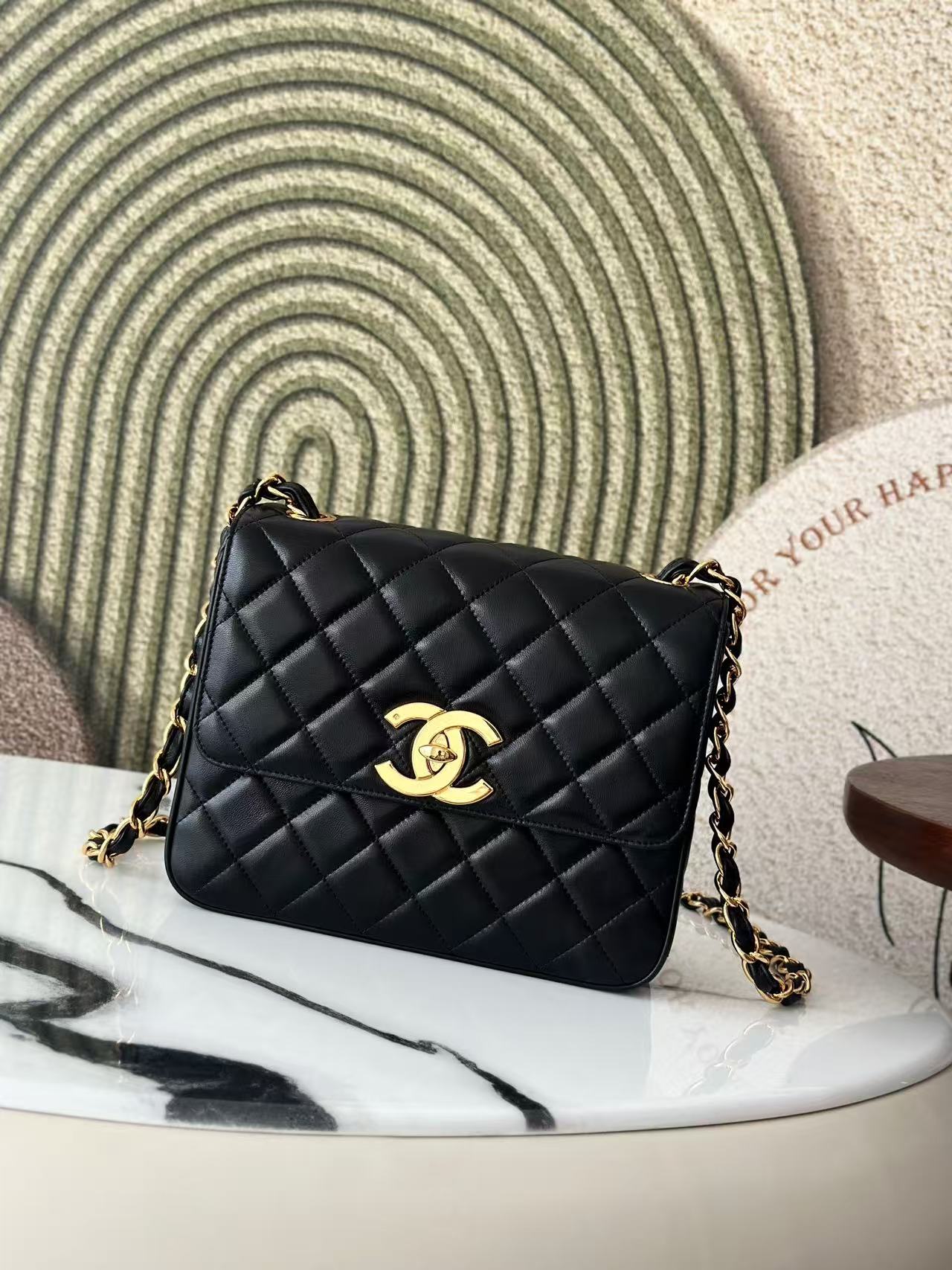 Chanel Ohanelassic Flap Bag CF Mirror Version