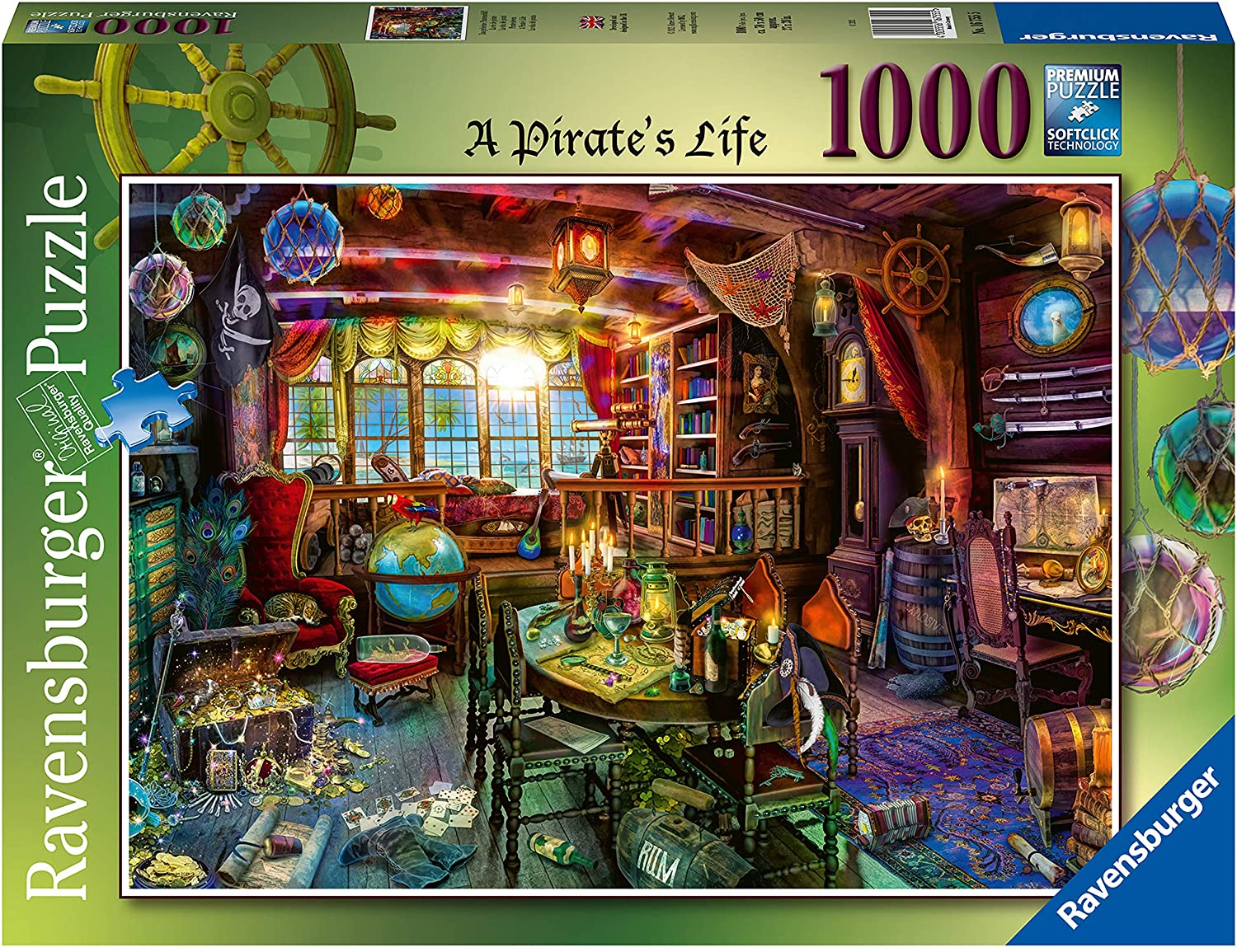 A Pirate's Life – 1000 Piece Jigsaw Puzzle (Ravensburger)