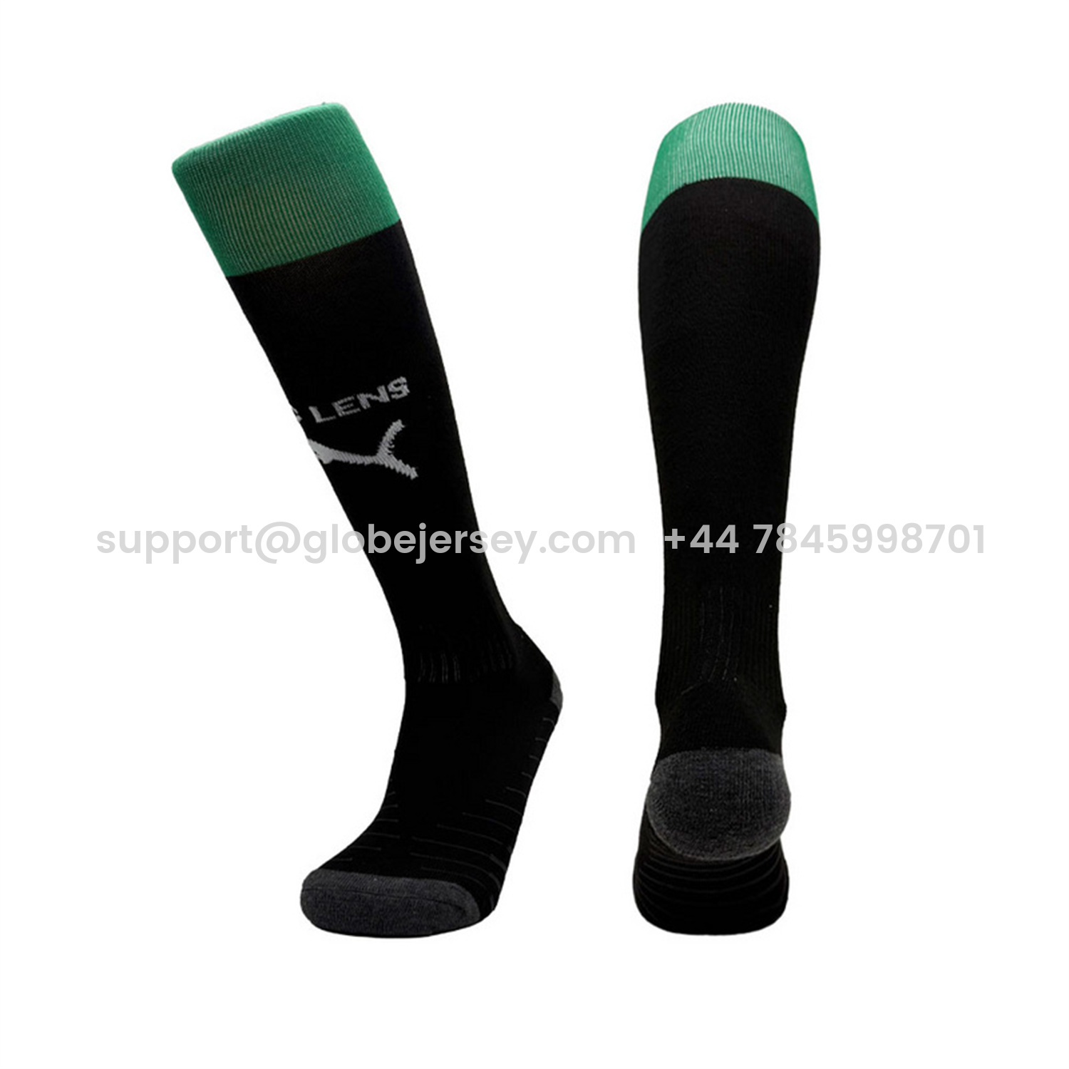 Lens 25-26 Away Socks - Black