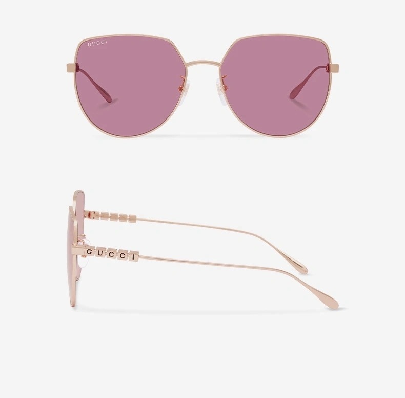 Gucci Butterfly Sunglasses Pink GG1435SA 00358